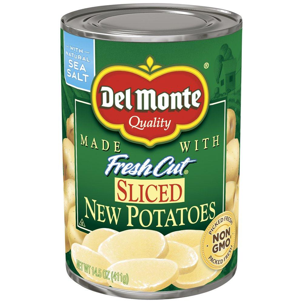 Del Monte New Potatoes, Sliced Canned Potatoes, 14.5 Oz Can