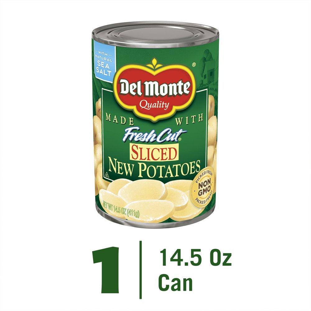 Del Monte New Potatoes, Sliced Canned Potatoes, 14.5 Oz Can