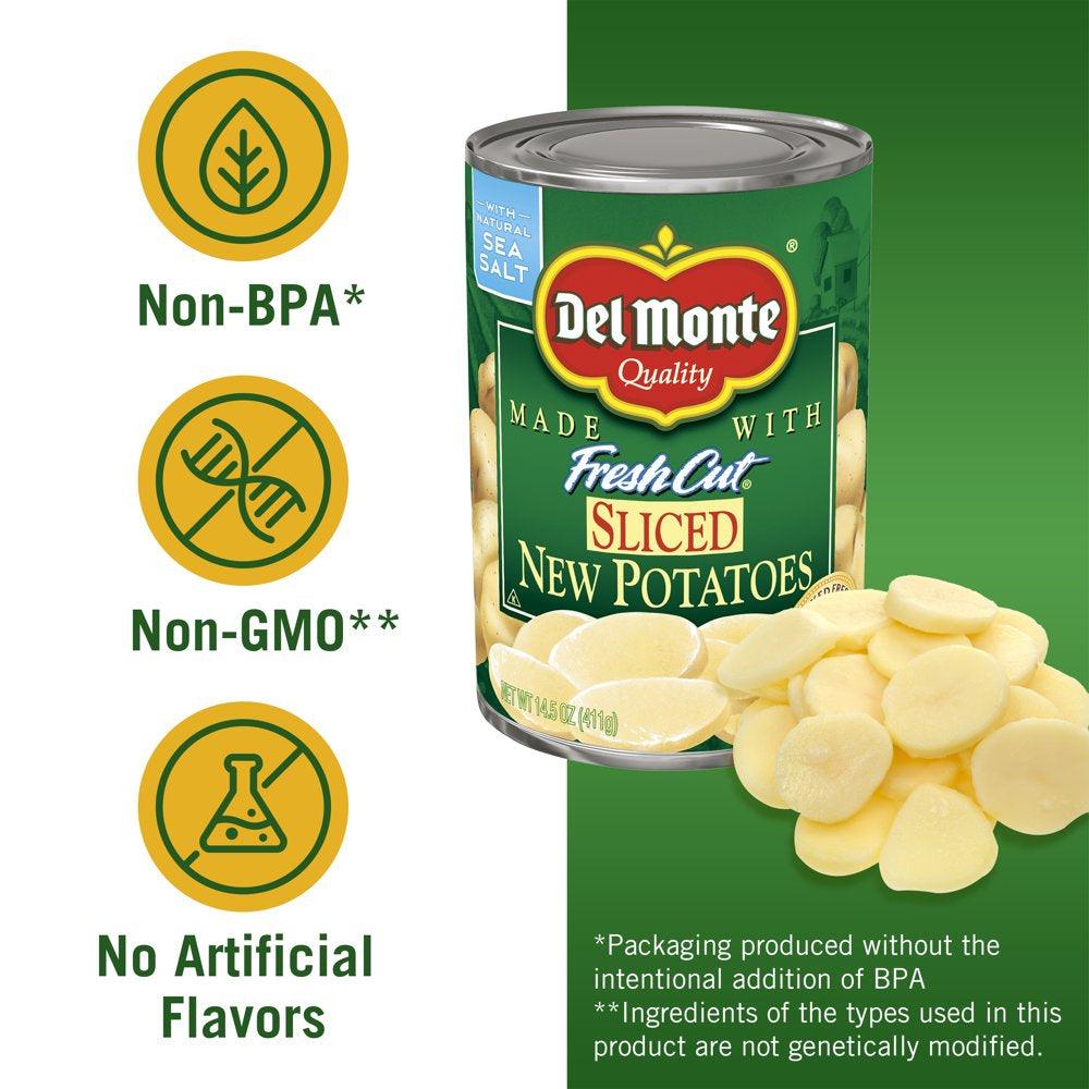 Del Monte New Potatoes, Sliced Canned Potatoes, 14.5 Oz Can