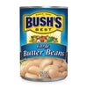 Bush&#039;S Large Butter Beans, Canned Beans, 16 Oz