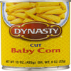 Dynasty Baby Corn Cut, 15 Oz