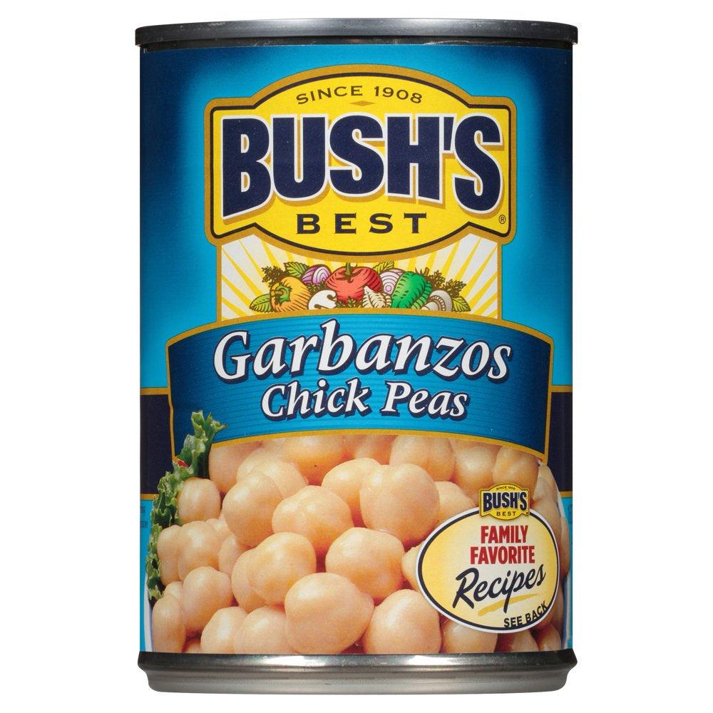 Bush&#039;S Garbanzo Beans, Canned Chickpeas, 16 Oz Can