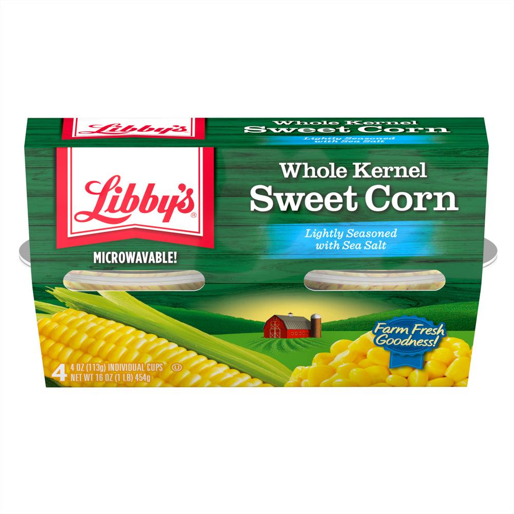 (4 Count) Libby&#039;S Canned Whole Kernel Sweet Corn, 4 Oz