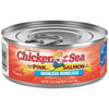 Chicken of the Seaskinless Boneless Chunk Style Pink Salmon in Water, 5 Oz Can