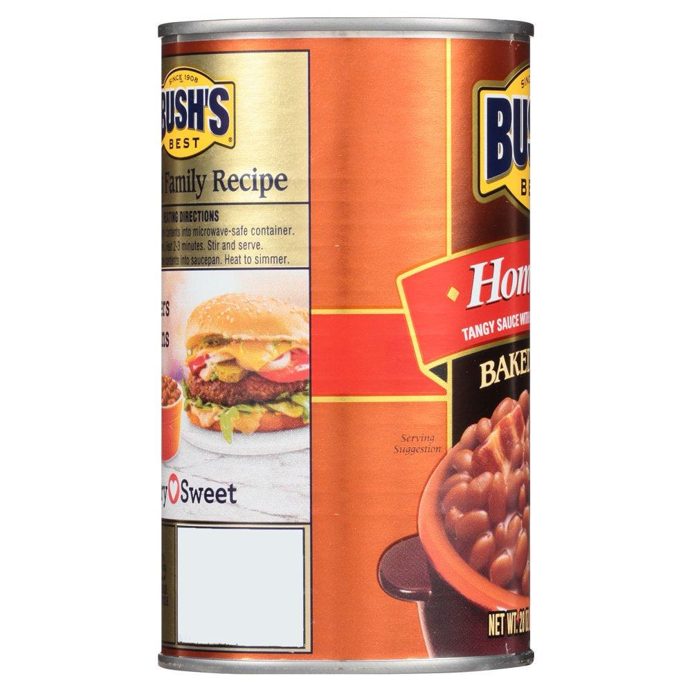 Bush&#039;S Homestyle Baked Beans, Canned Beans, 28 Oz Can