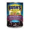 Bush&#039;S Seasoned Recipe Black Beans, Canned Beans, 15 Oz