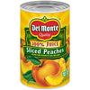 Del Monte Sliced Peaches, Canned Fruit, 15 Oz Can