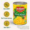 Del Monte Diced Mango, Extra Light Syrup, Canned Fruit, 15 Oz Can