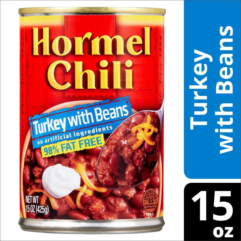 Chili Turkey with Beans, 98% Fat Free, 15 Oz