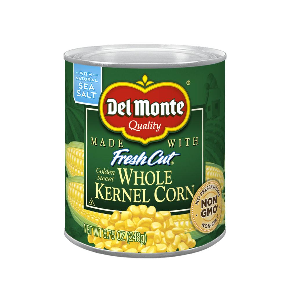 Del Monte Golden Sweet Whole Kernel Corn, 8.75 Oz Can