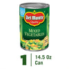 Del Monte Mixed Vegetables, Canned Vegetables, 14.5 Oz Can