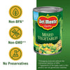 Del Monte Mixed Vegetables, Canned Vegetables, 14.5 Oz Can