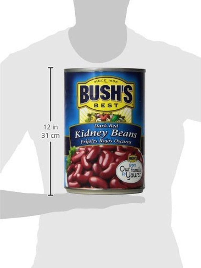 Bush&#039;S Dark Red Kidney Beans, Canned Beans, 16 Oz