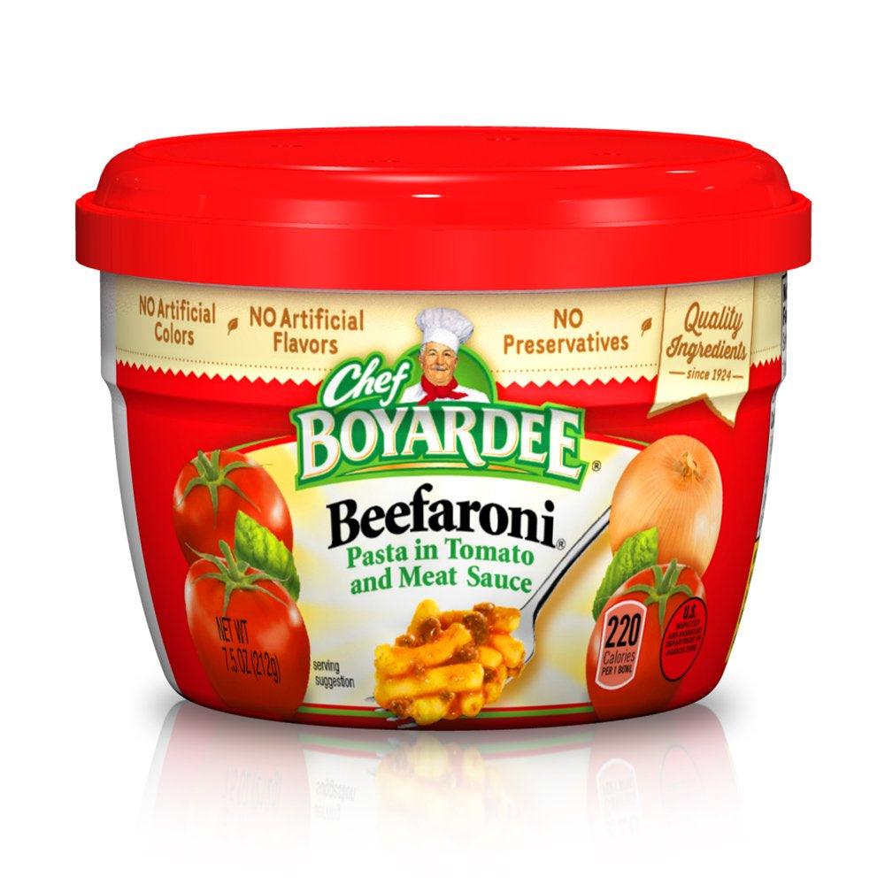 Chef Boyardee Beefaroni Pasta, 7.5 Oz.