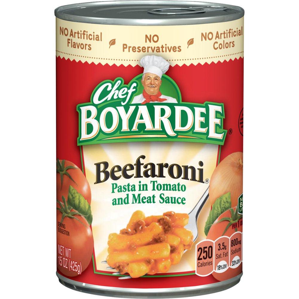 Chef Boyardee Beefaroni, 15 Oz