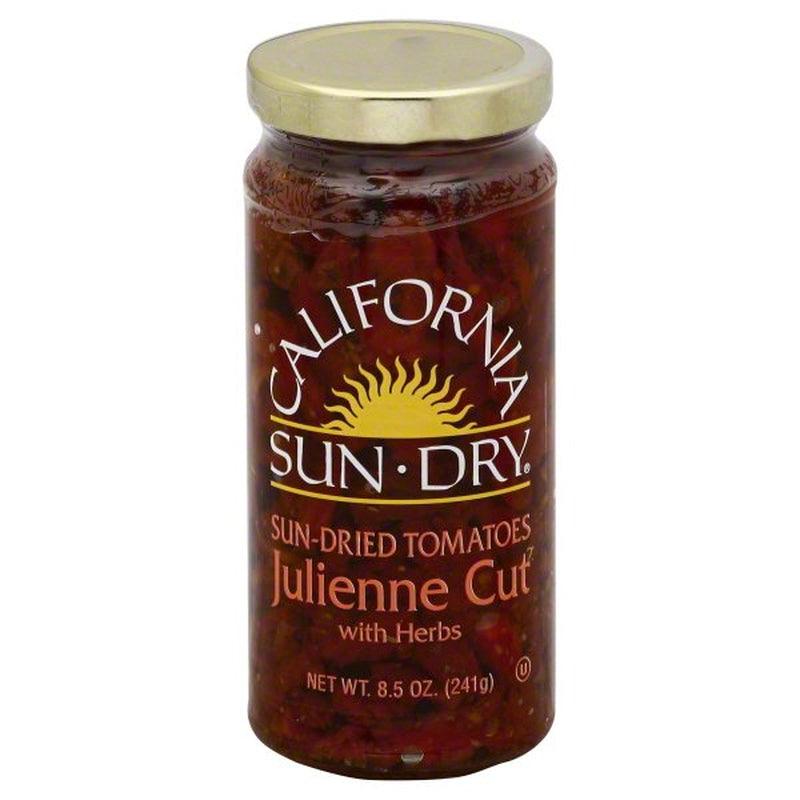 California Sun-Dry Sun-Dried Tomatoes Sun-Dried Tomatoes Juliene Cut with Herbs, 8.5 OZ