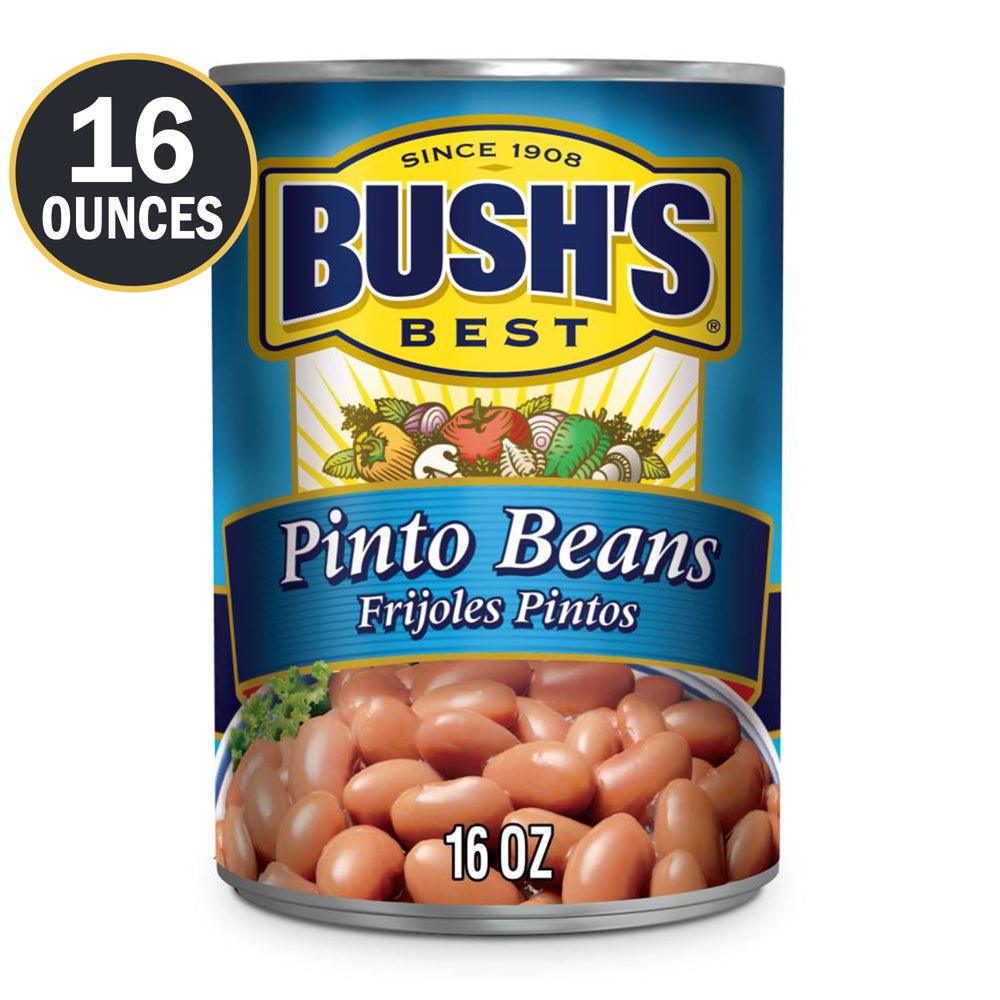 Bush&#039;S Pinto Beans, Canned Beans, 16 Oz