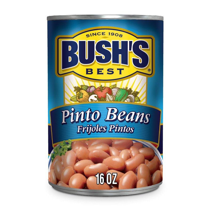 Bush&#039;S Pinto Beans, Canned Beans, 16 Oz