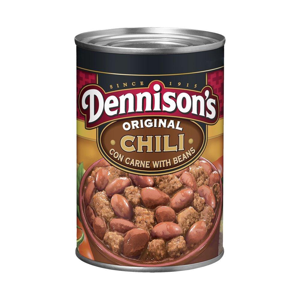 Dennison&#039;S Original Chili Con Carne with Beans, Canned Chili, 15 OZ