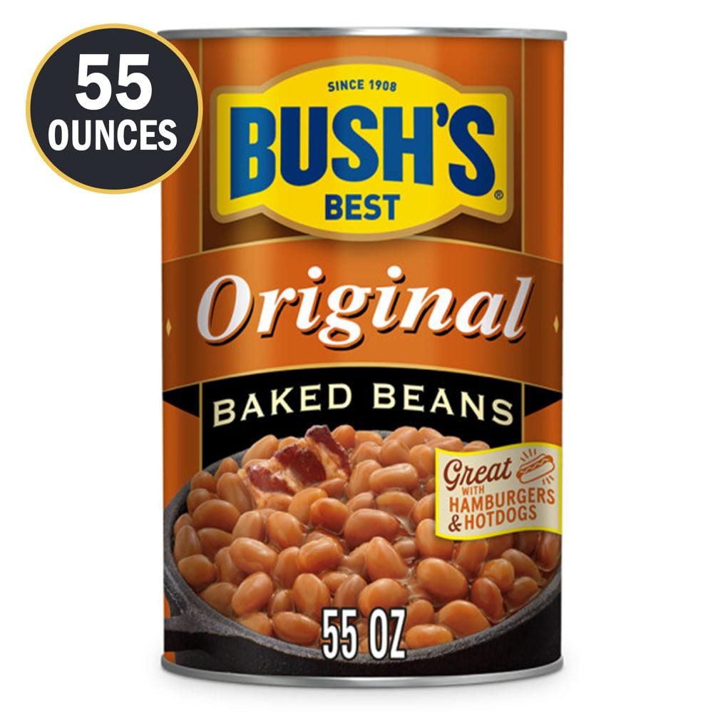 Bush&#039;S Original Baked Beans, Canned Beans, 55 Oz Can