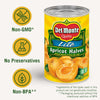 Del Monte Lite Apricot Halves, Canned Fruit, 15 Oz Can