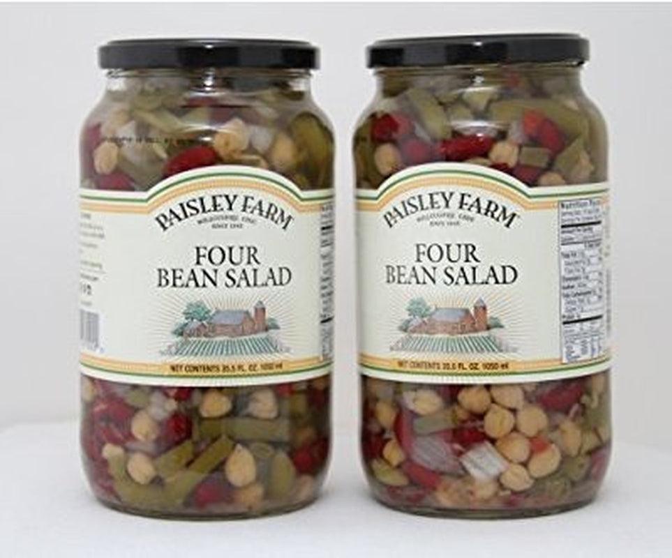 2- 35.5 Oz Natural Four Bean Salad, 71 Oz