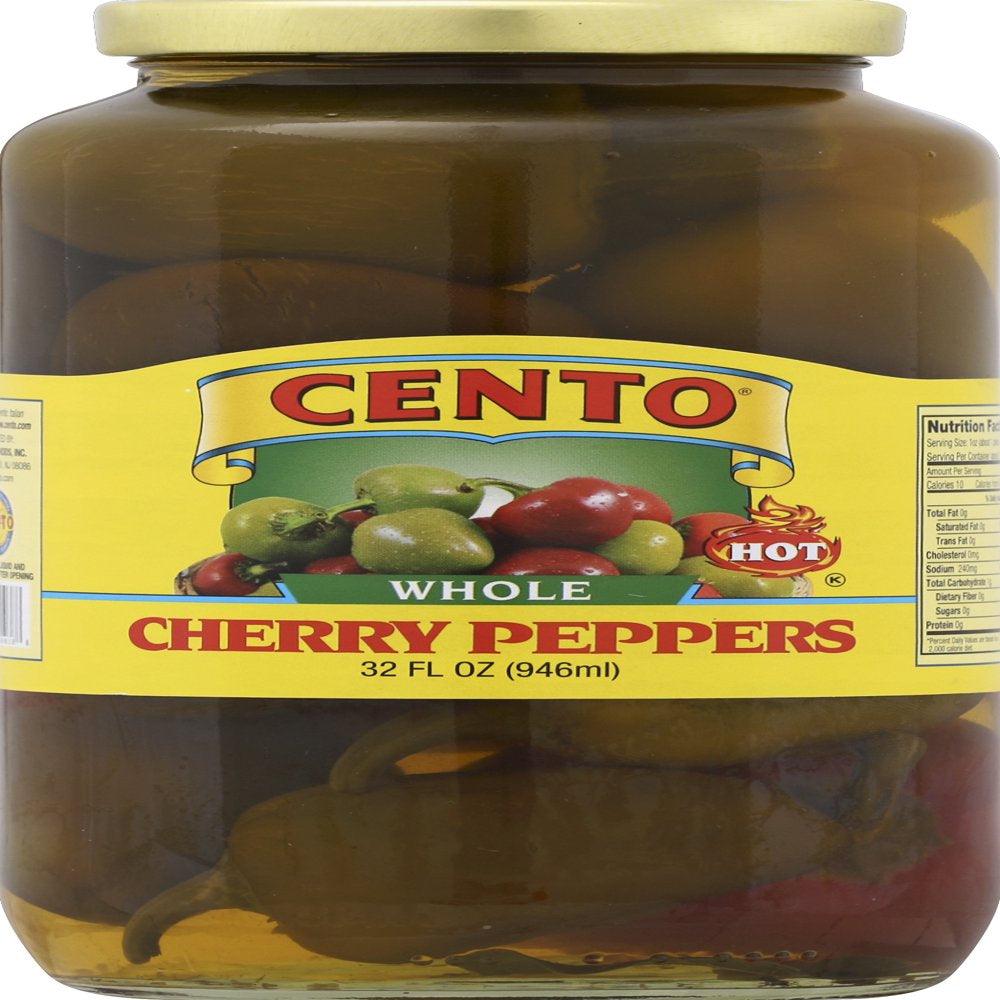 Cento Cherry Peppers Whole Hot