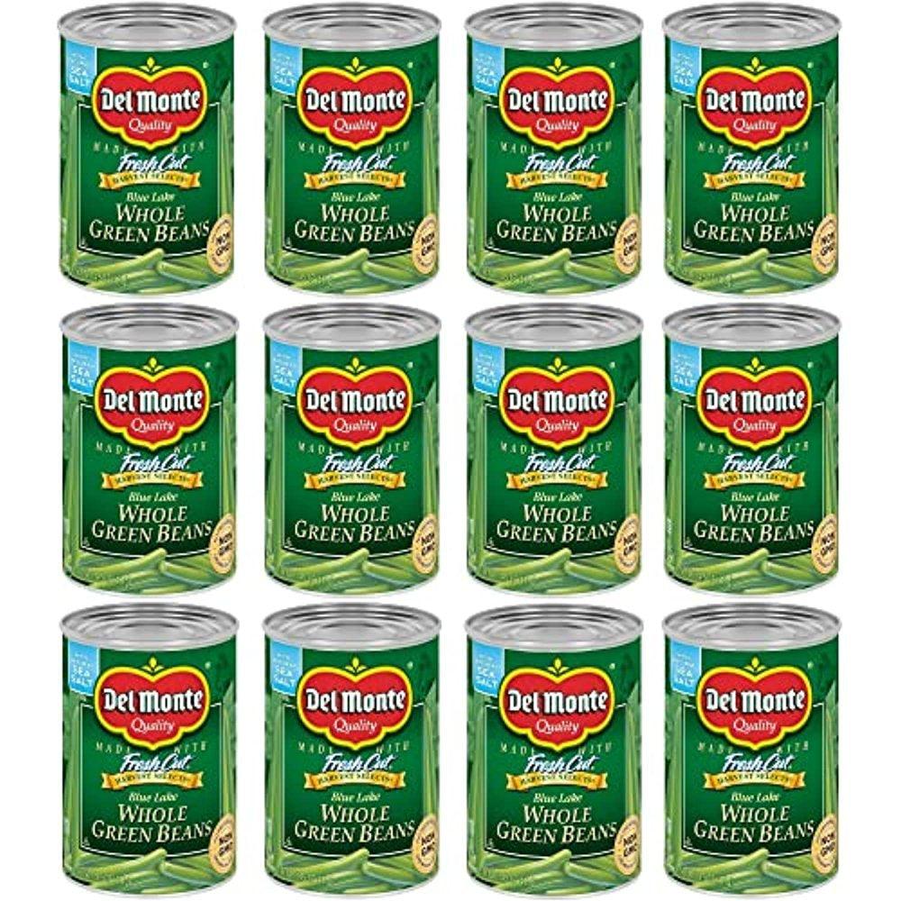 Canned Whole Green Beans, 14.5 Ounce (Pack of 12)