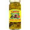 Cento Sliced Cherry Peppers Hot