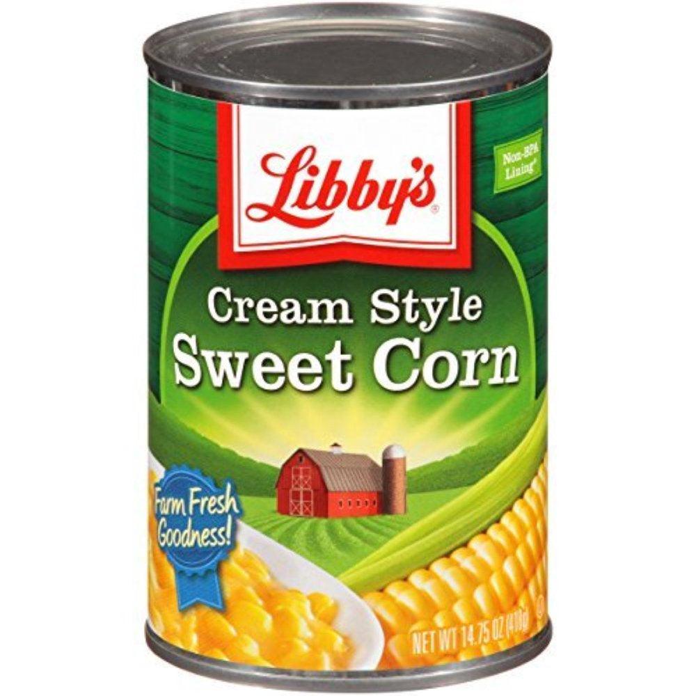 Cream Style Corn, 14.75 Oz Can, Quantity of 12