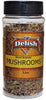 Dried Mushroom Kibble by Its Delish, 3.5 Oz Medium Jar Dark Chilean Dehydrated and Chopped Boletus Luteus Mushrooms for Cooking and Flavoring