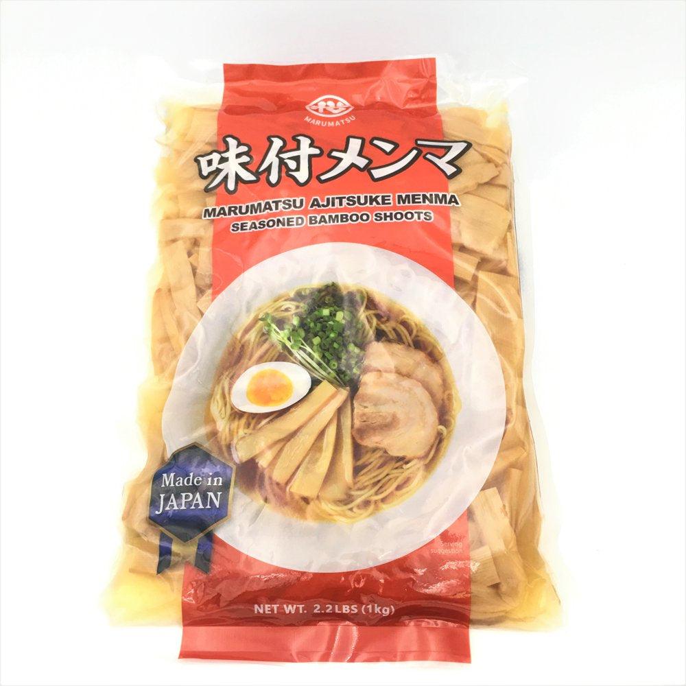 Ajitsuke Menma Seasoned Bamboo Shoots 2.2Lbs/(1Kg)