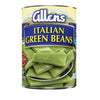 Allens Canned Cut Italian Green Beans, 14.5 Oz