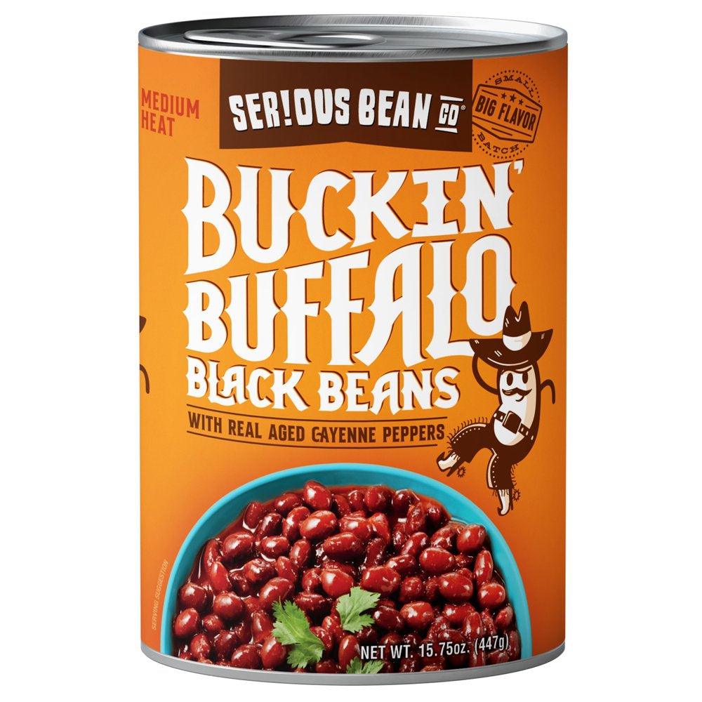 Buckin&#039; Buffalo Black Beans, 15.75 Oz Can