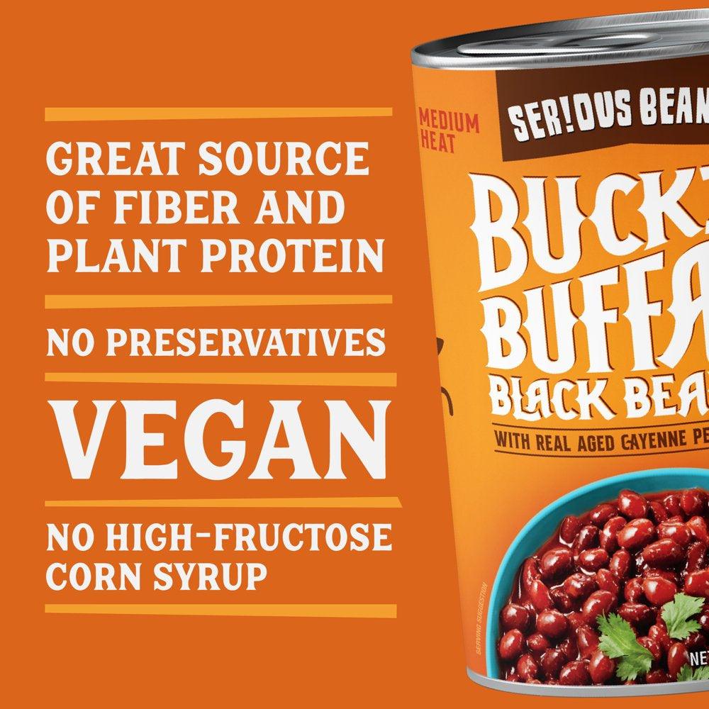 Buckin&#039; Buffalo Black Beans, 15.75 Oz Can