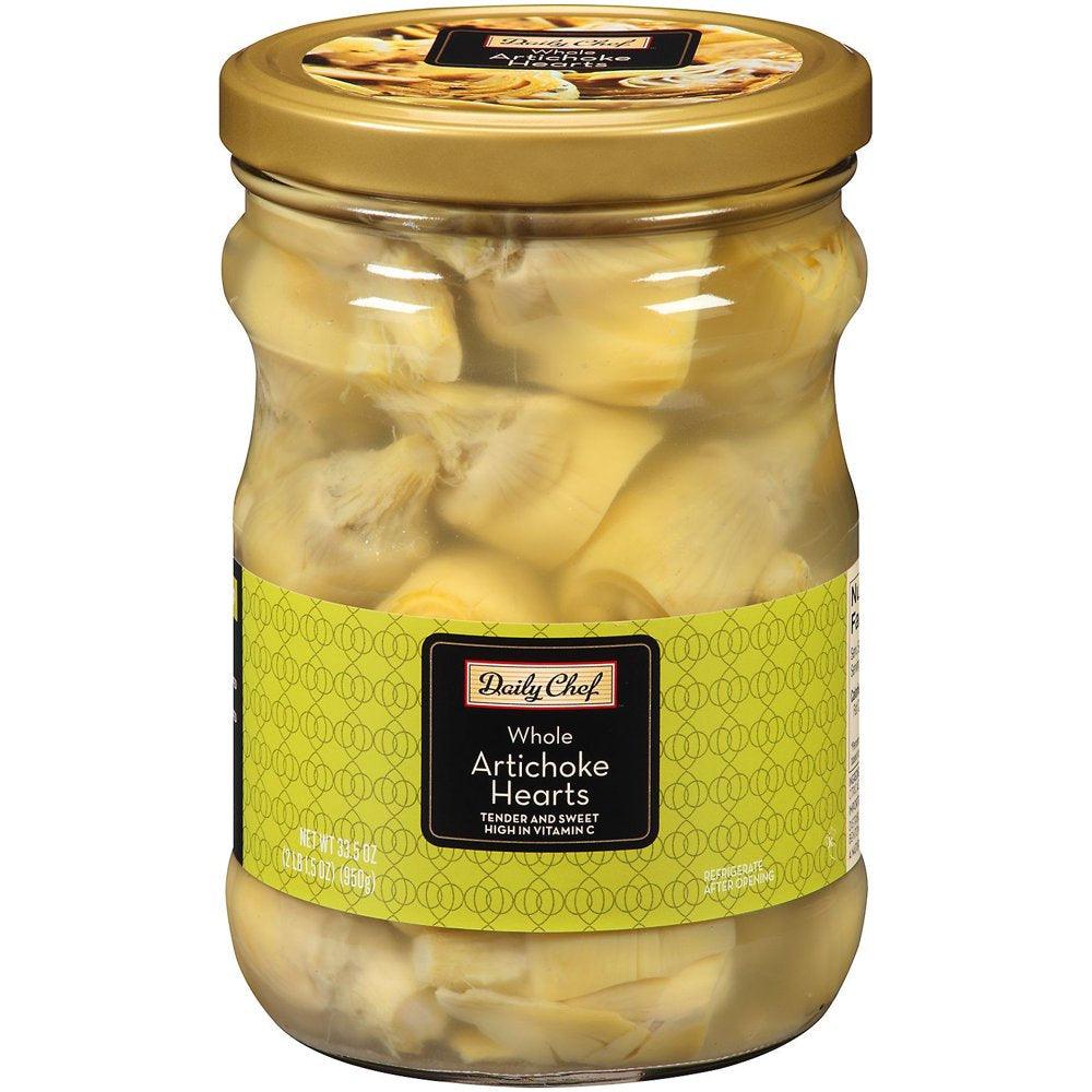 Daily Chef Whole Artichoke Hearts - 33.5 Oz.