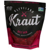 Cleveland Kraut Beet Red Sauerkraut, 16 Ounce -- 6 per Case.