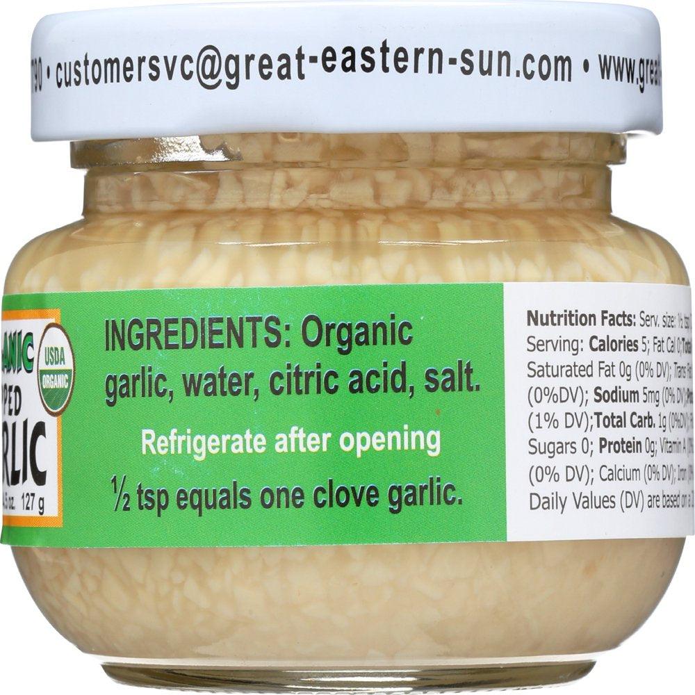 Emperor&#039;S Kitchen Organic Chopped Garlic, 4.5 Oz