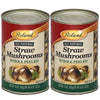 Canned Peeled Straw Mushrooms 15-Ounce Can 2 Pack