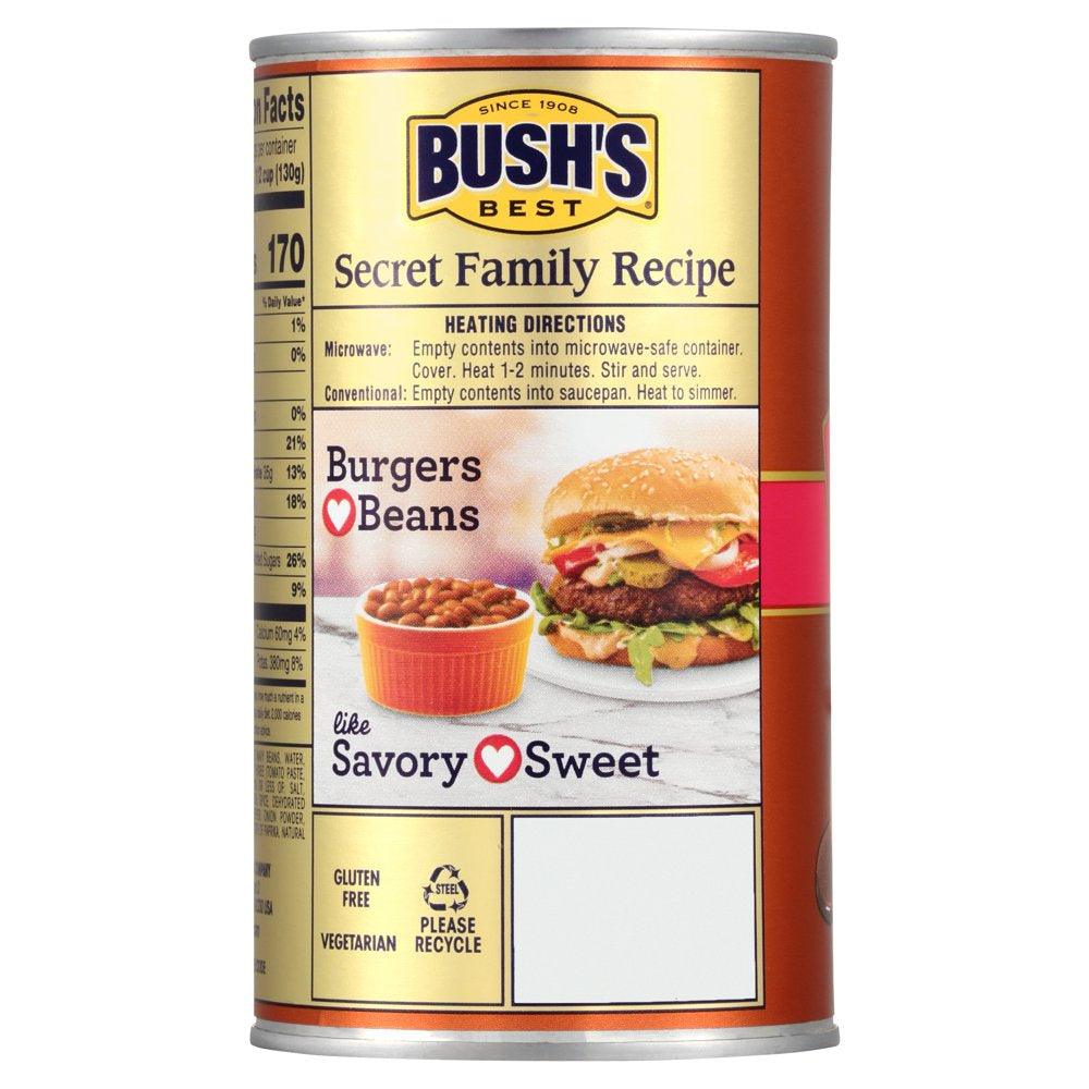 Bush&#039;S Sweet Heat Baked Beans with Brown Sugar and Jalapeños, 28 Oz