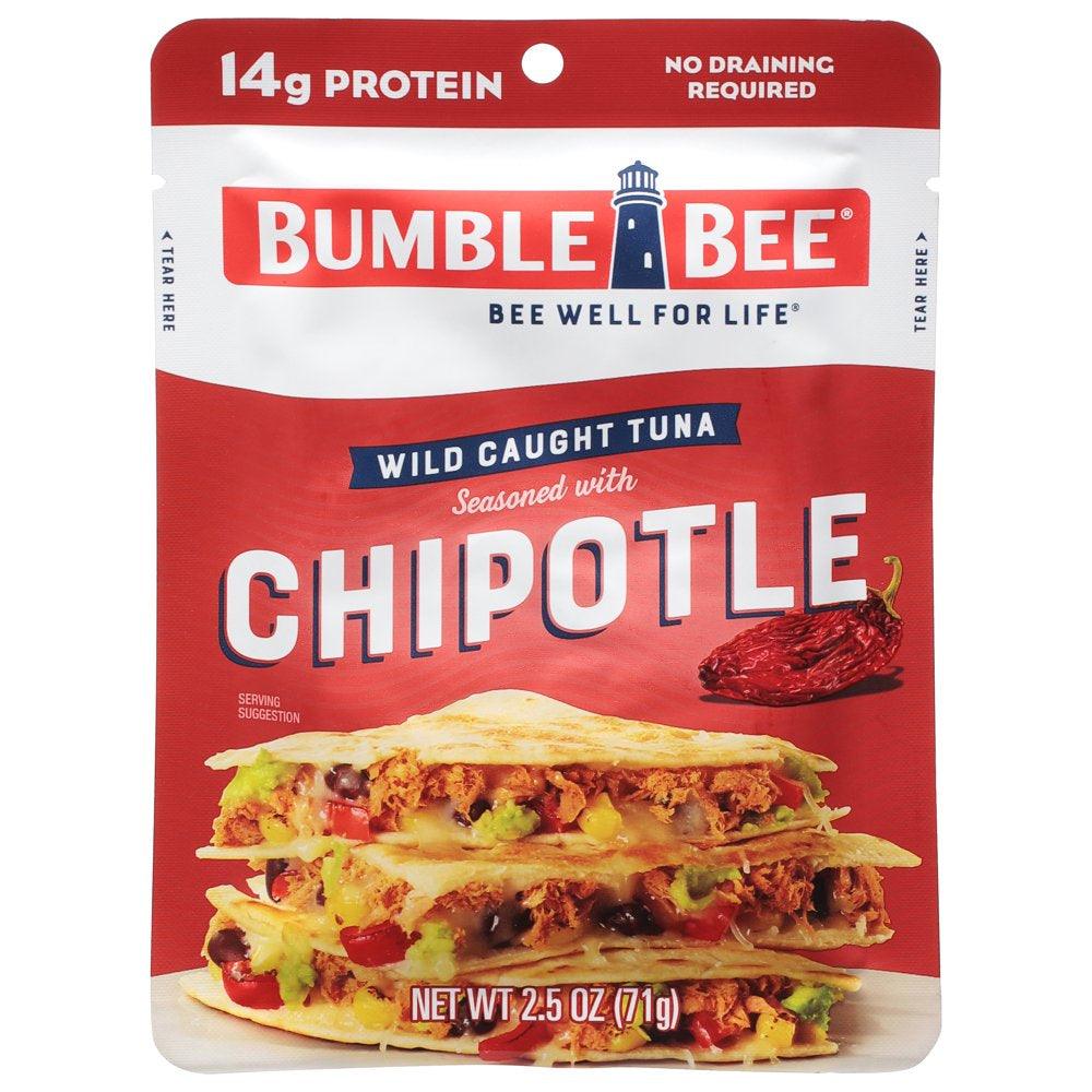 Bumble Bee Chipotle Seasoned Tuna, 2.5 Oz Pouch