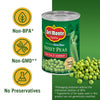 Del Monte No Salt Added Sweet Peas, 15 Oz Can