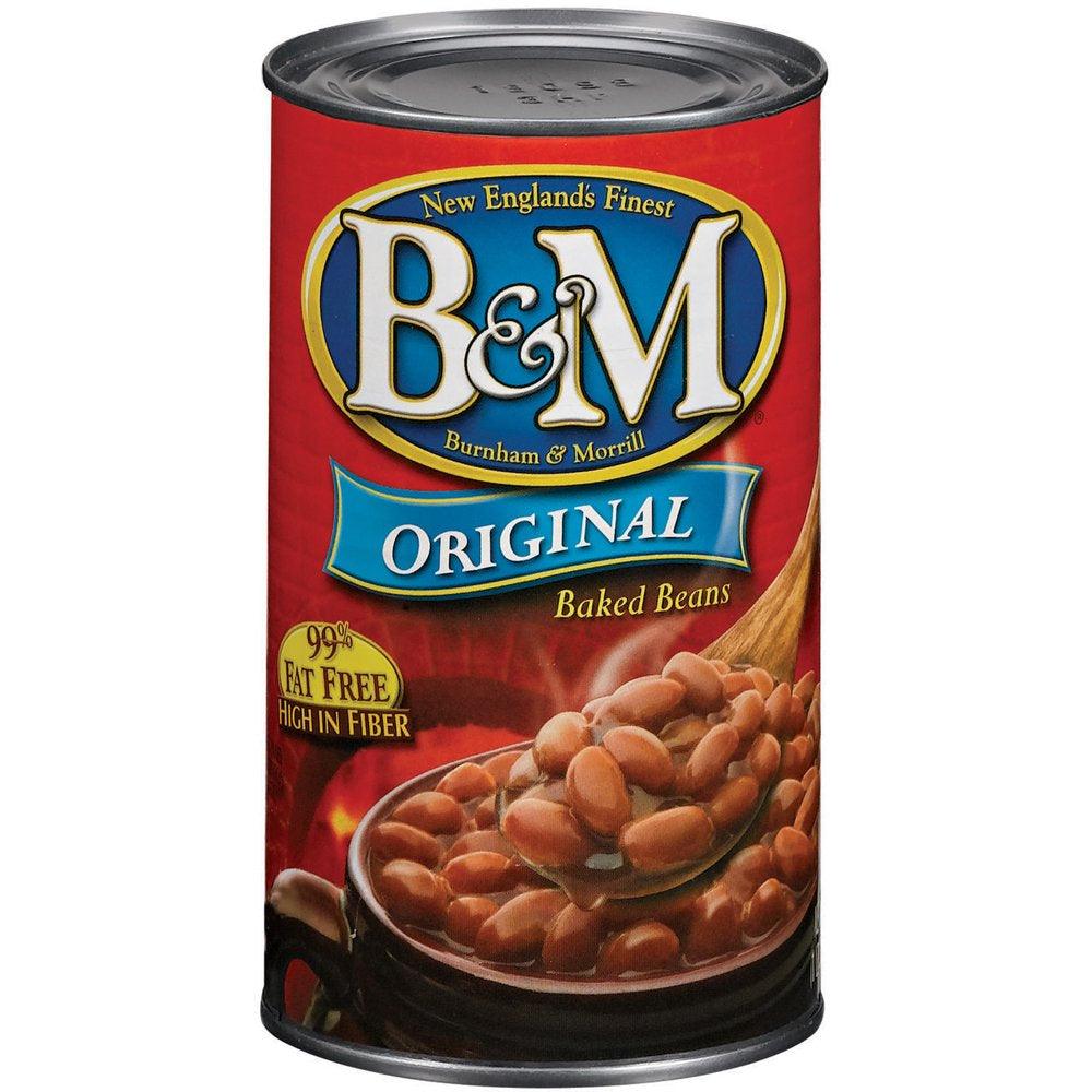 B &amp; M Original Baked Beans, 28 Oz, Can