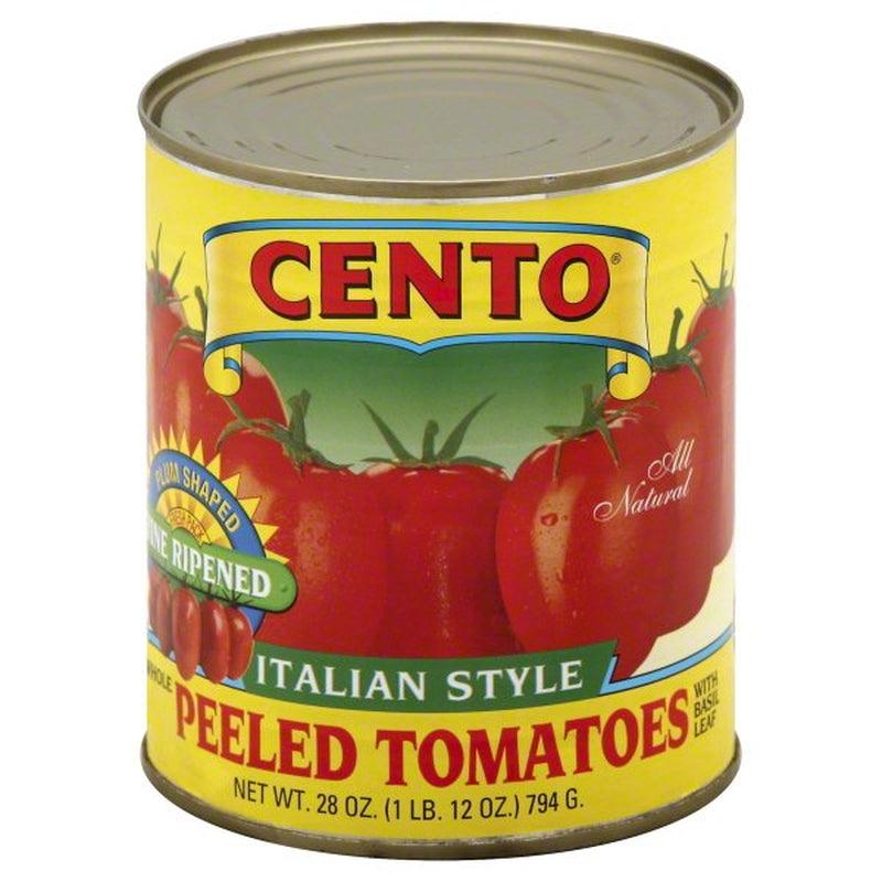 Cento Peeled Tomatoes, Italian Style, 28 Oz