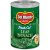 Del Monte Leaf Spinach, 13.5 Oz Can