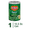 Del Monte Leaf Spinach, 13.5 Oz Can