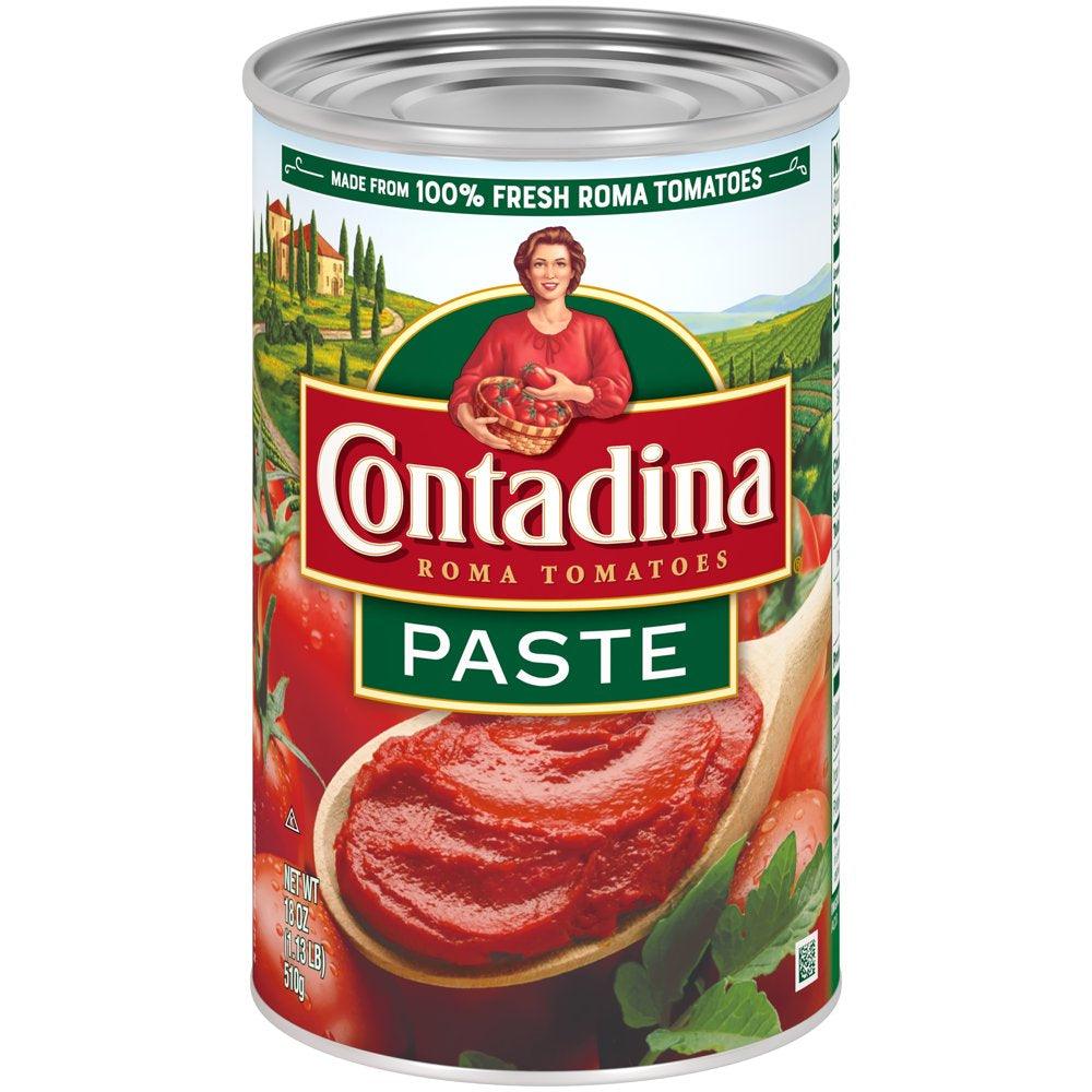 Contadina Canned Tomatoes Canned Tomato Paste, 18 Oz Can