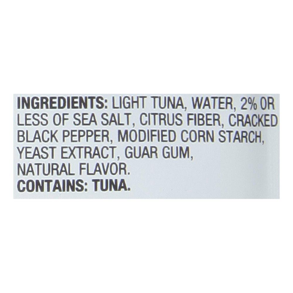 Bumble Bee, Cracked Pepper &amp; Sea Salt Seasoned Tuna, 2.5 Oz Pouch, Ready to Eat, Spork Included, 14G Protein per Serving