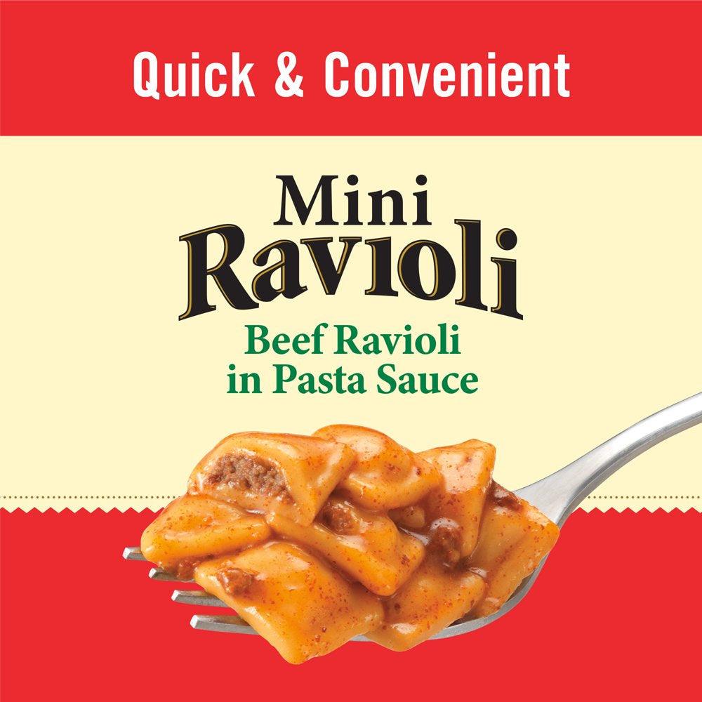 Chef Boyardee Big Bowl Mini Ravioli, 14.5 Oz.