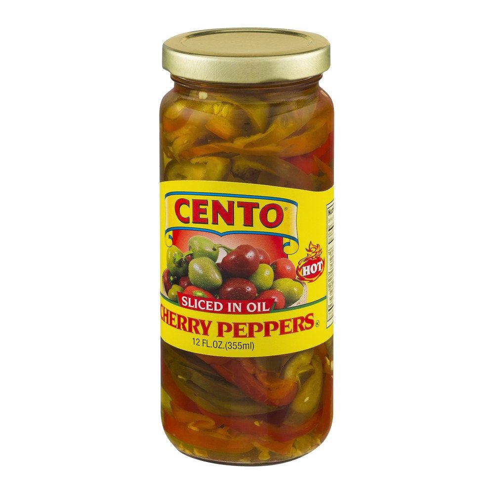 Cento Sliced in Oil Cherry Peppers